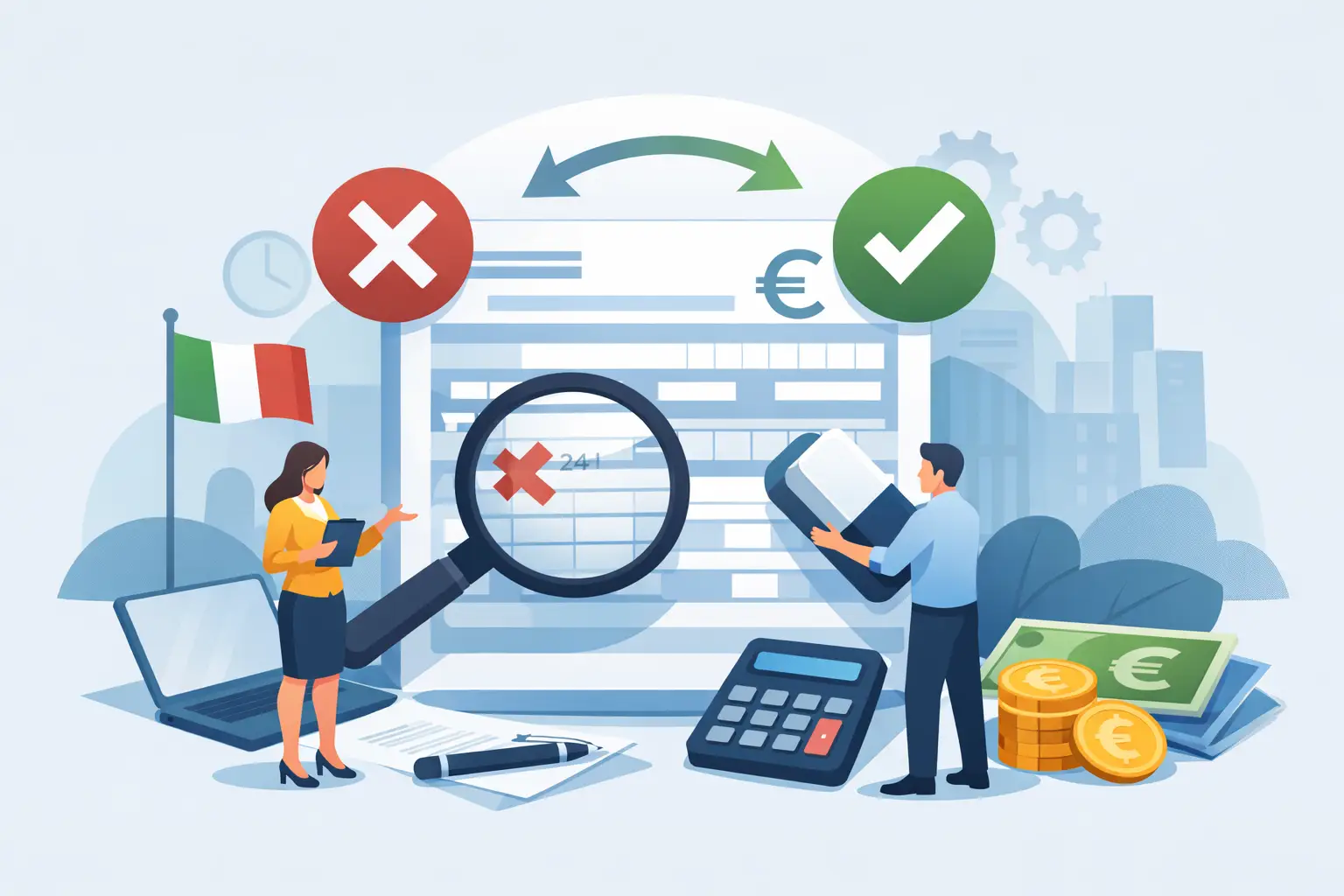 Come correggere un F24 pagato senza errori